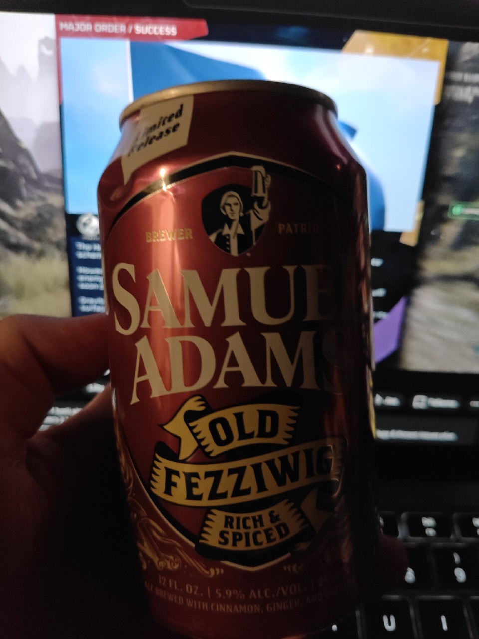 Old Fezziwig Ale, Samuel Adams (Boston Beer Company)