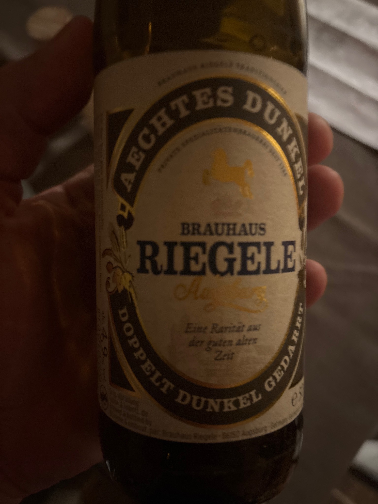 Riegele Aechtes Dunkel, Germany