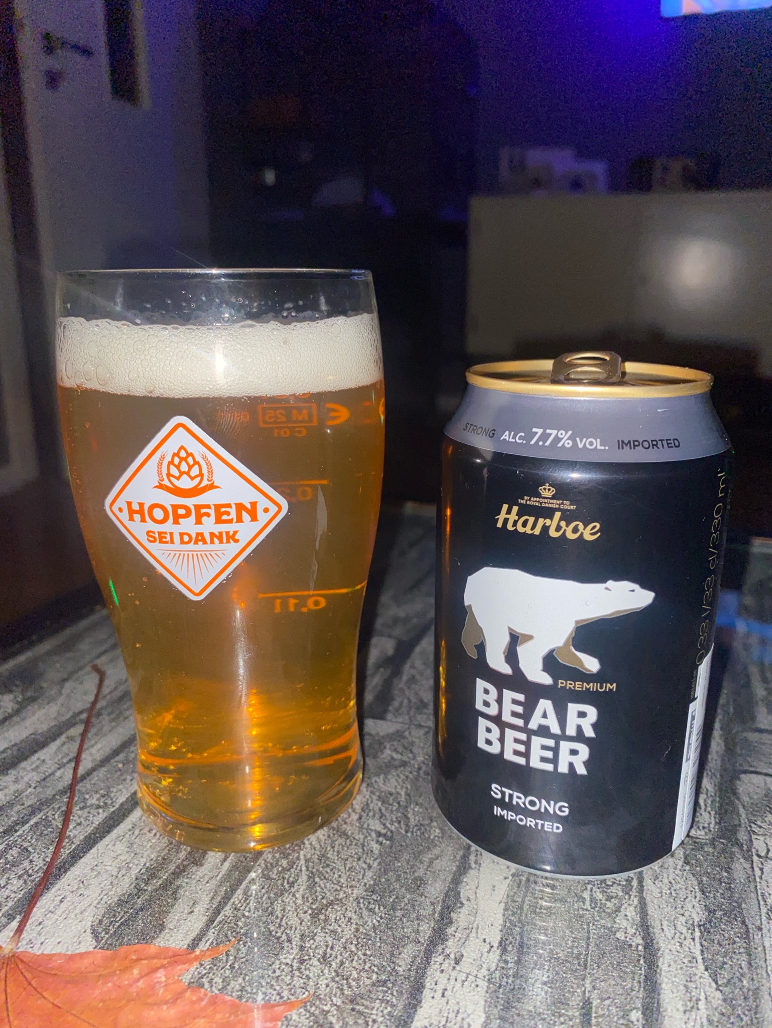 Bjørne Bryg Luxusøl / Bear Beer Strong, Harboe's Brewery A / S