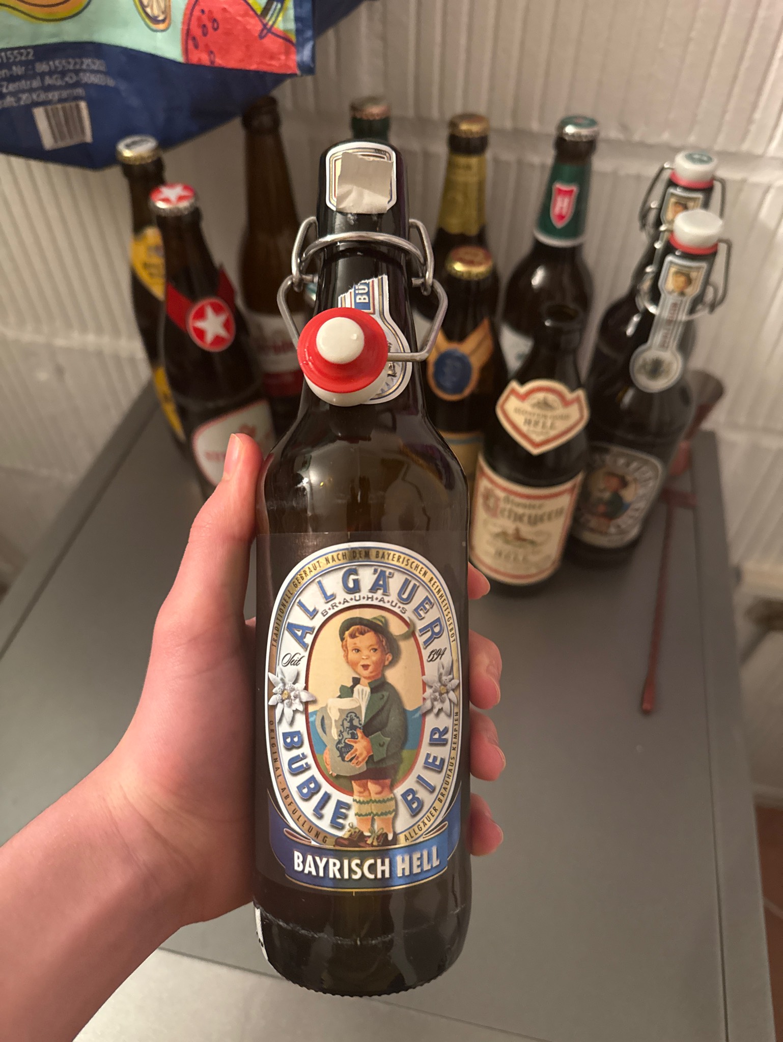 Büble Bier Bayrisch Hell, Allgäuer Brauhaus (Radeberger Gruppe)