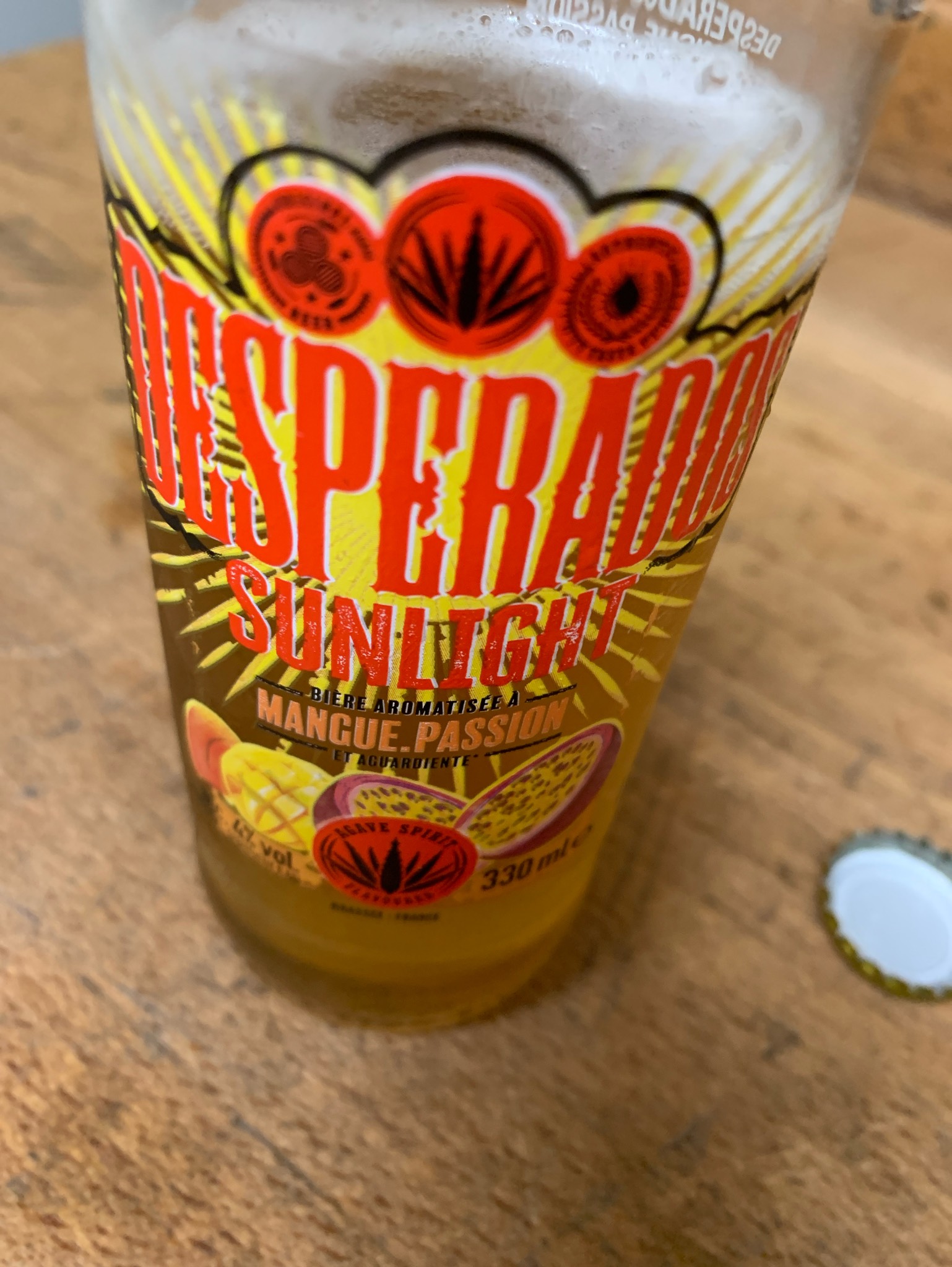 Desperados Sunlight Mangue-Passion, Heineken France
