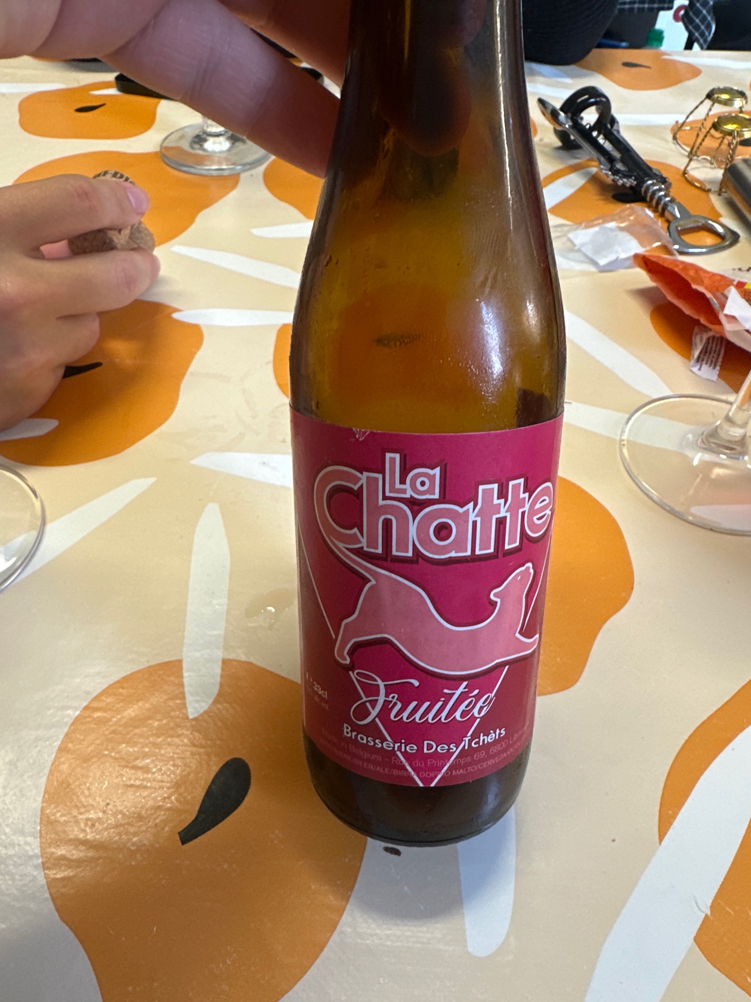 La Chatte fruitée, Brasserie des Tchèts