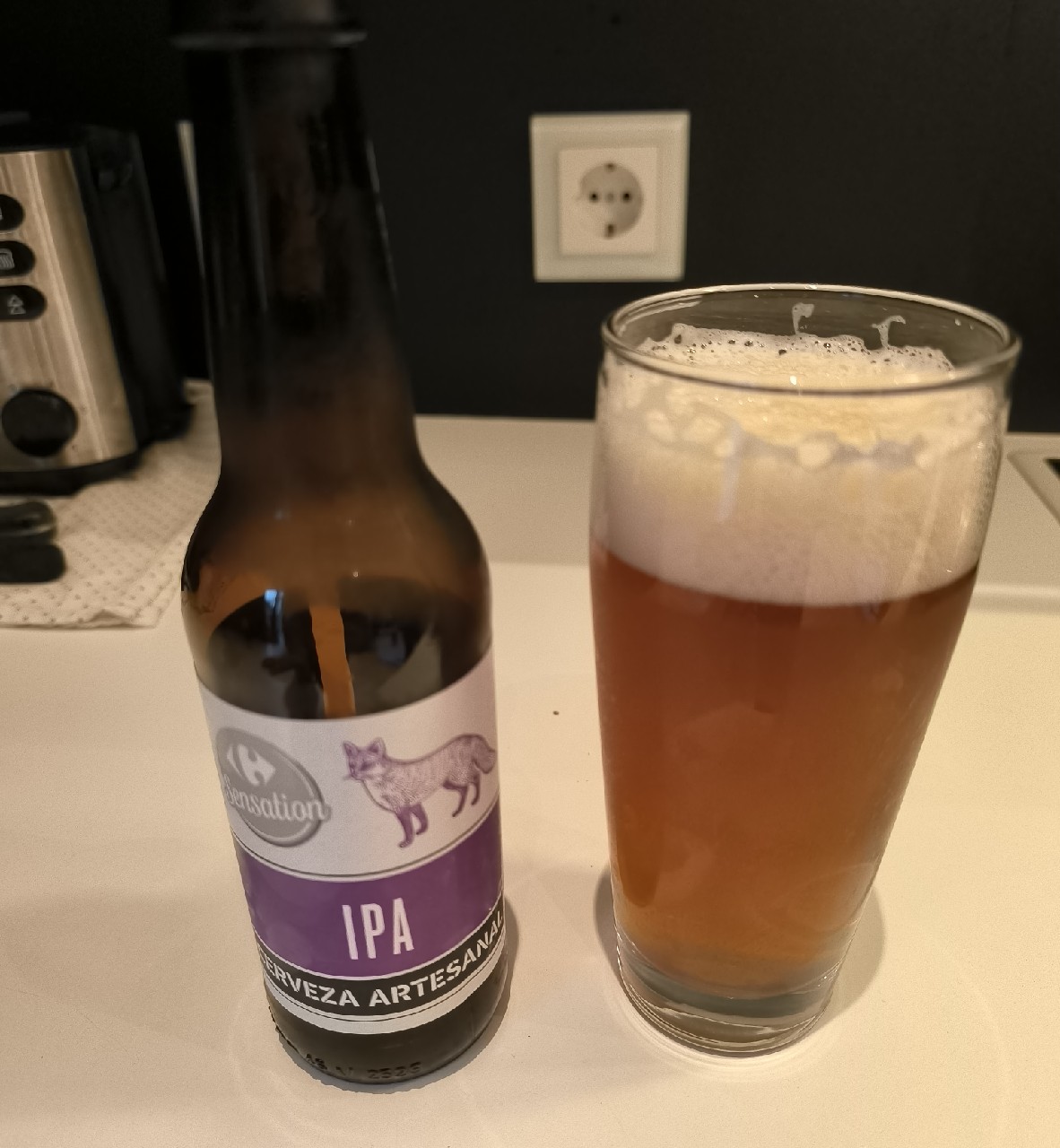 Carrefour Sensation IPA, Cervezas La Sagra (Molson Coors)