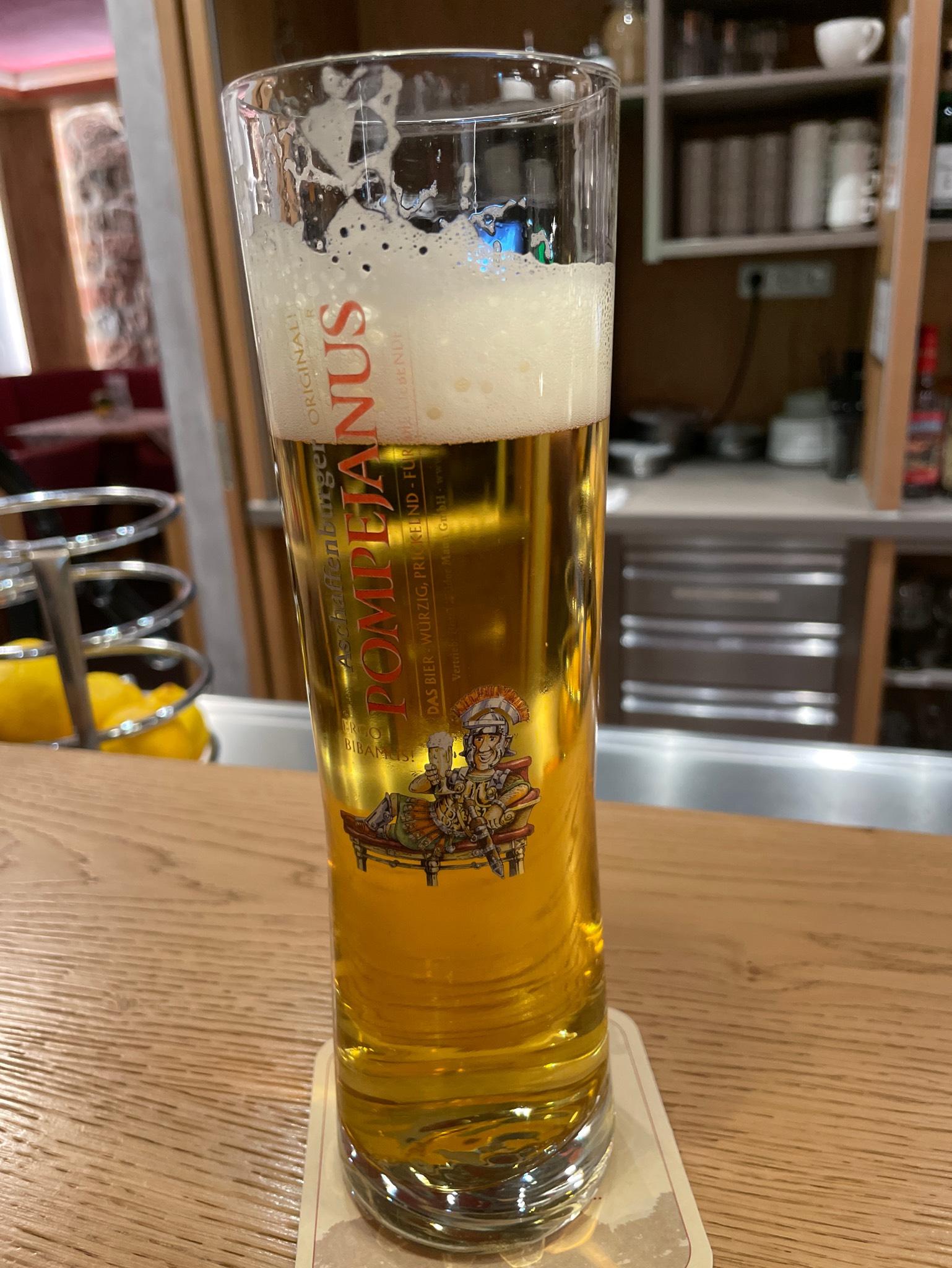 Aschaffenburger Pompejanus, Bürgerliches Brauhaus Wiesen