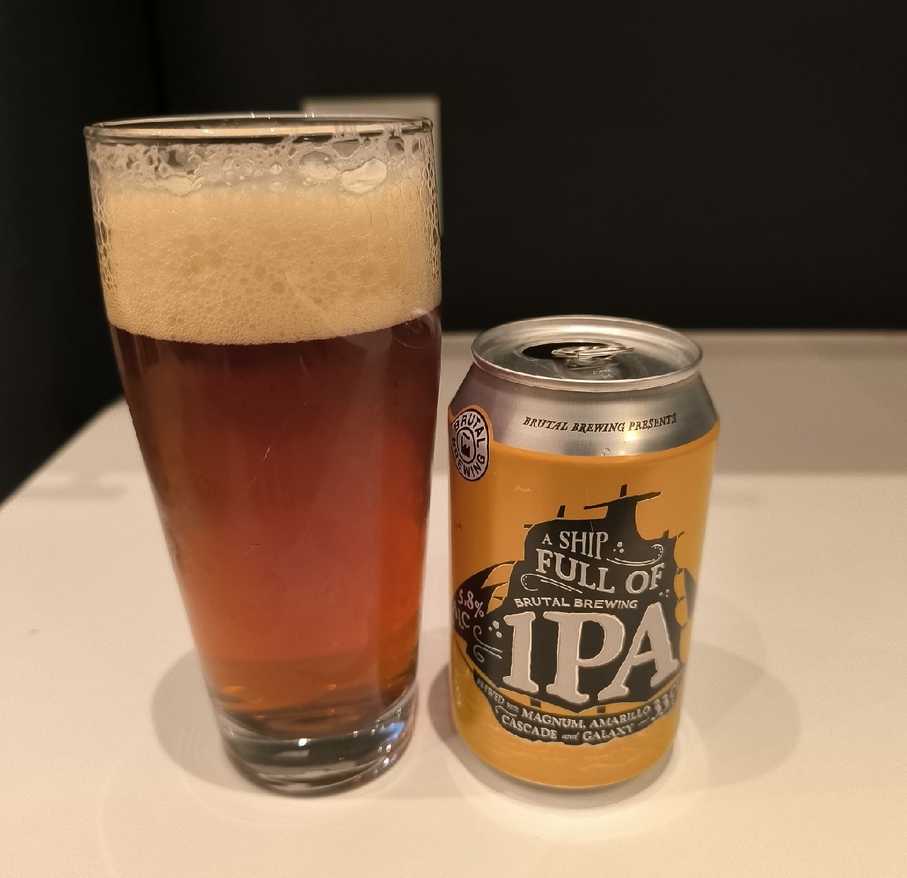 A Ship Full of IPA 5.8%, Brutal Brewing (Spendrups Bryggeri)