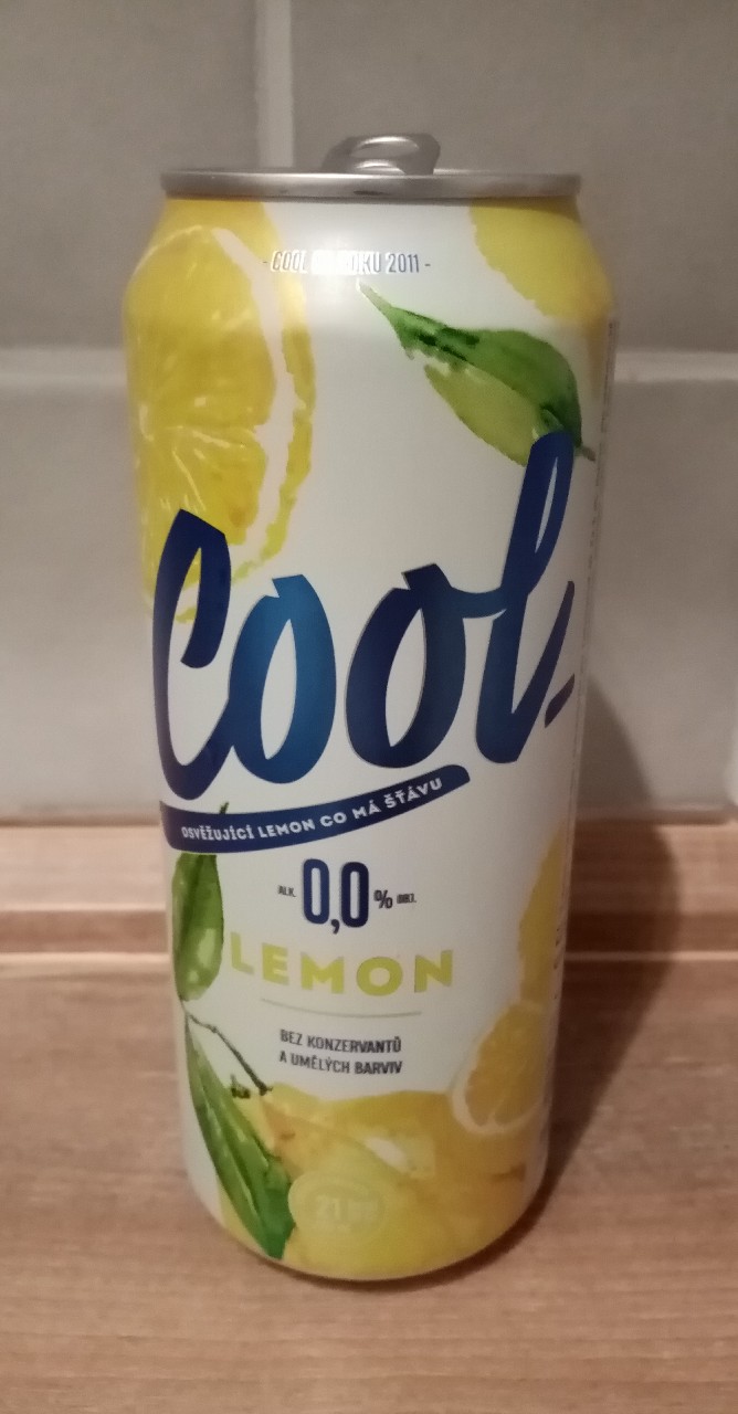 Cool Nealko Lemon, Pivovary Staropramen (MolsonCoors)