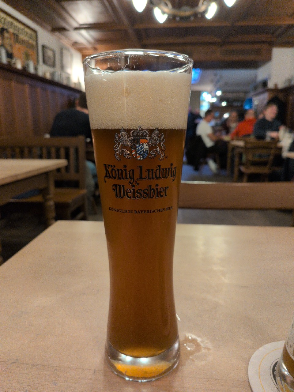 König Ludwig Weissbier Dunkel, König Ludwig Schlossbrauerei Kaltenberg (Warsteiner)