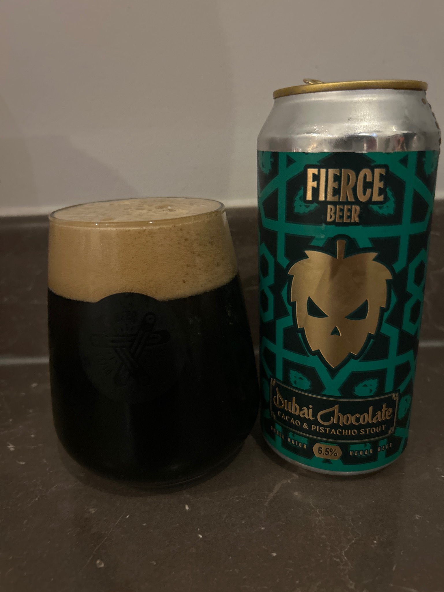 Dubai Chocolate Stout, Fierce Beer Ltd