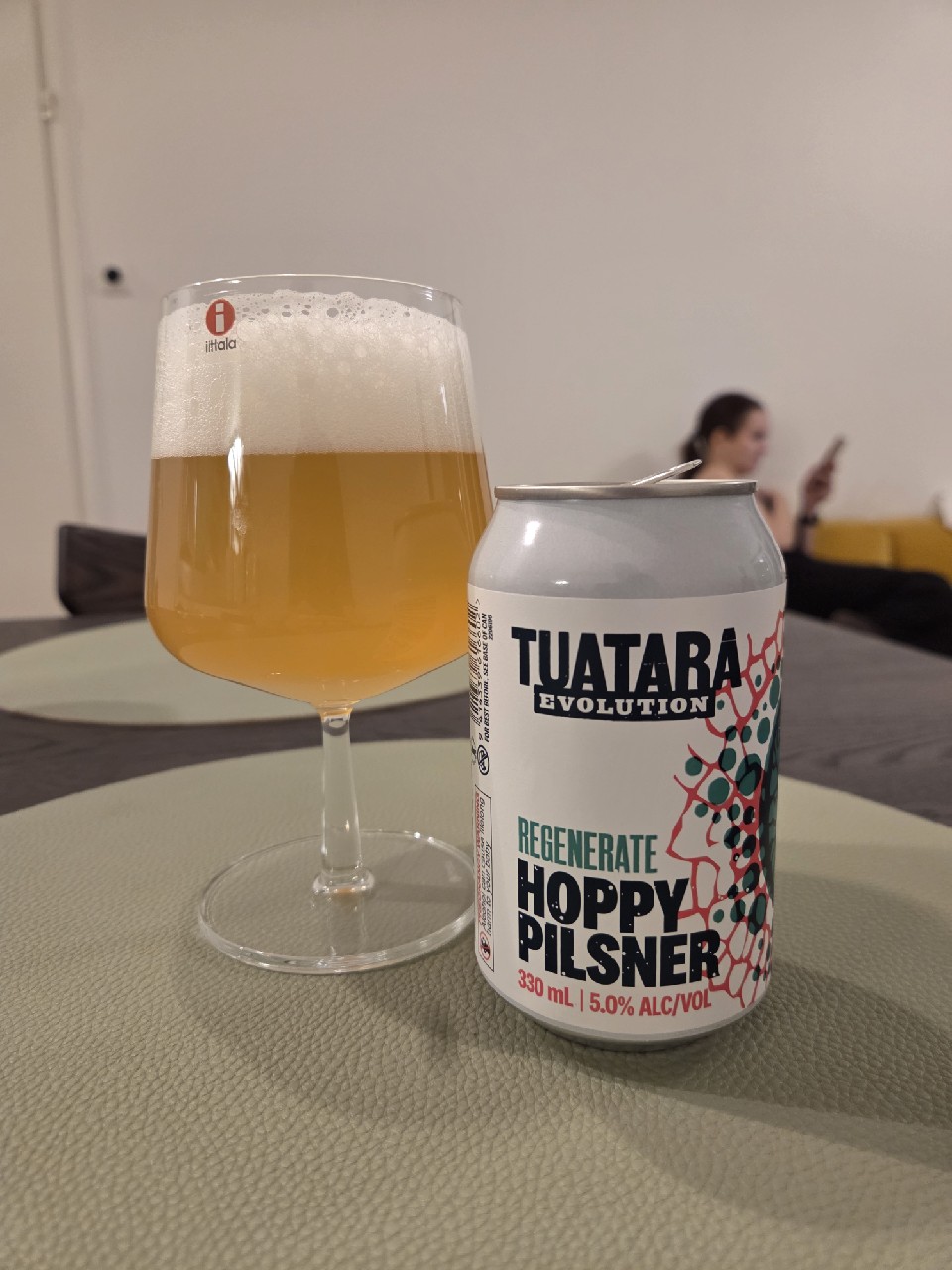 Regenerate Hoppy Pilsner, Tuatara Brewery (Heineken)