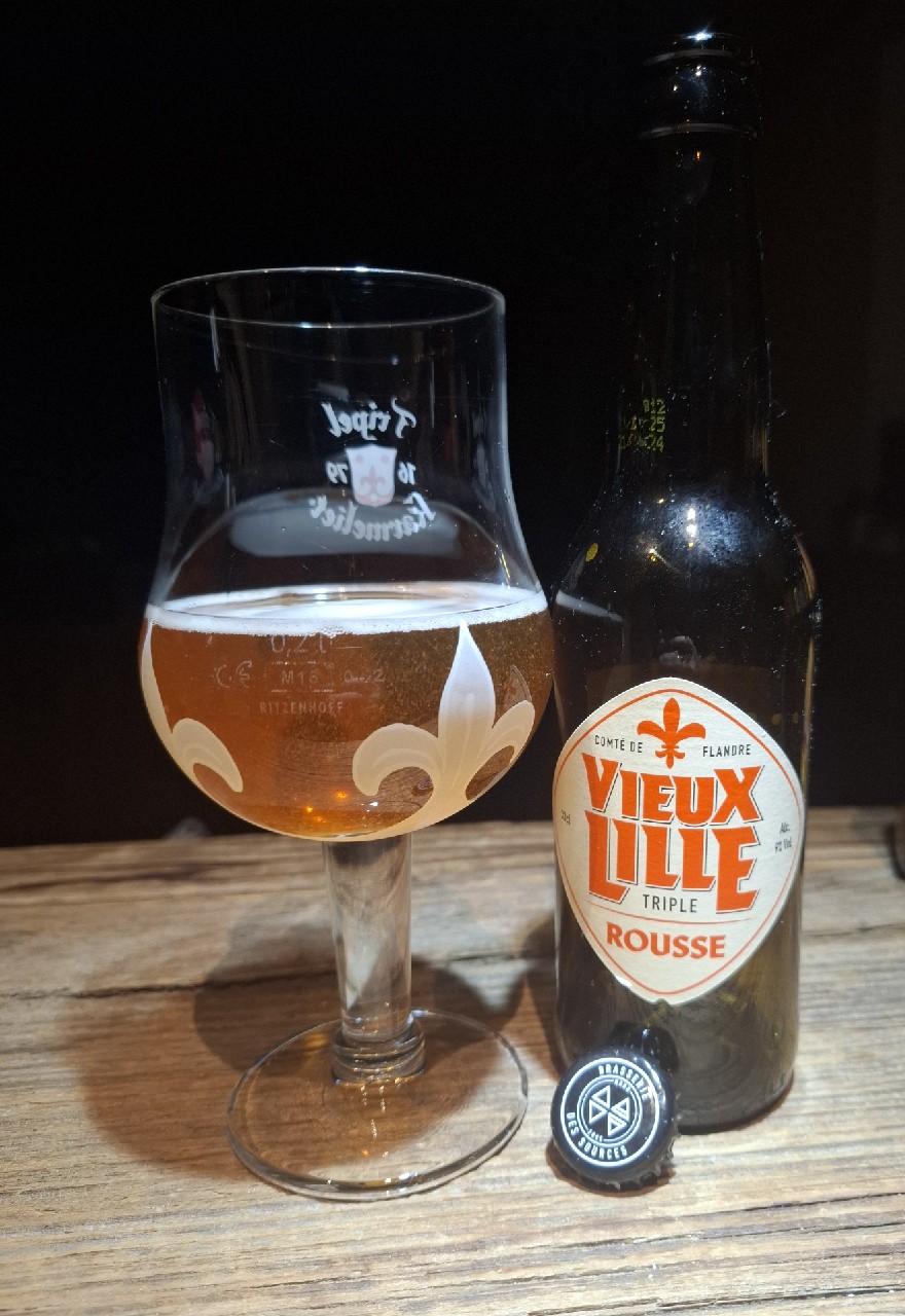 Vieux Lille Triple Rousse, Brasserie Des Sources