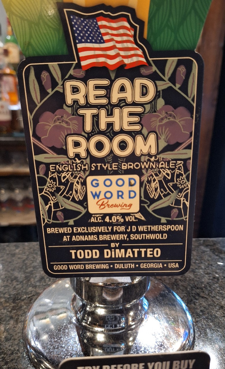 Read The Room, Good Word Brewing & Public House