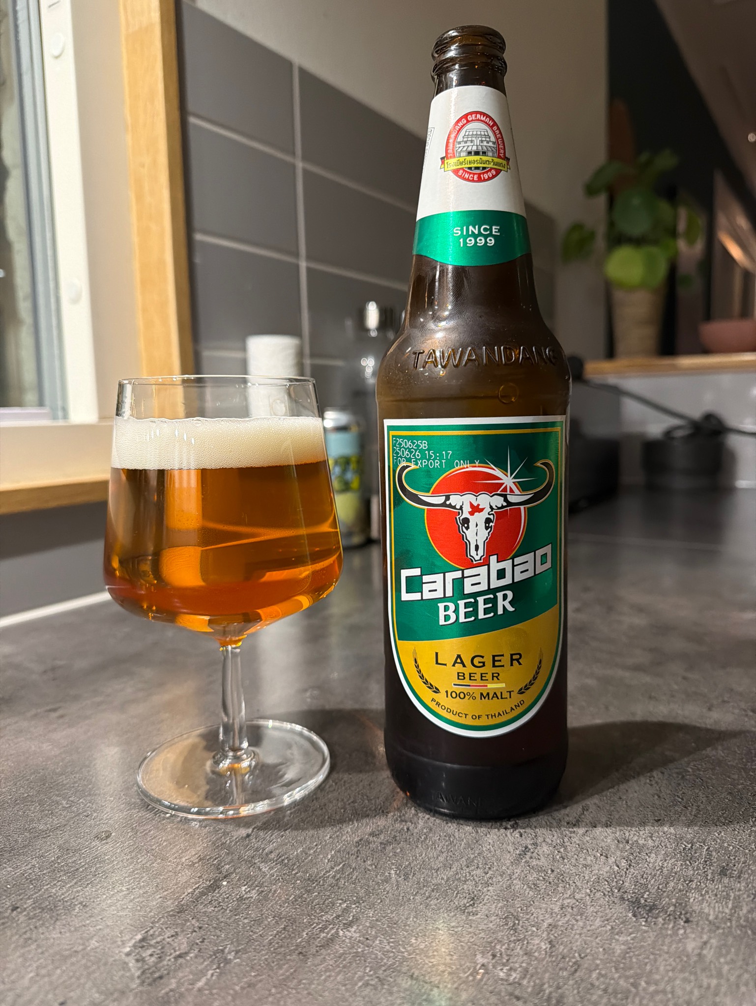 Carabao Lager Beer, Tawandang German Brewery