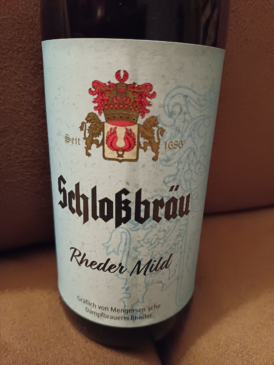 Rheder Mild, Schloßbrauerei Rheder