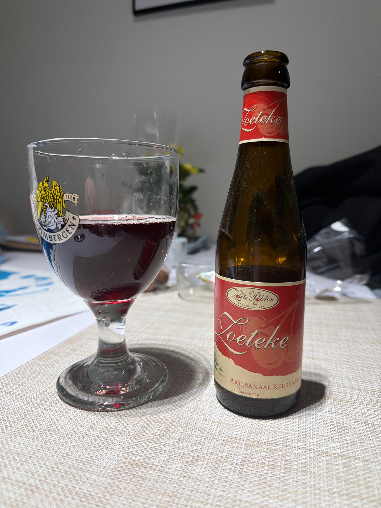 Zoeteke Kersenbier, Belgium