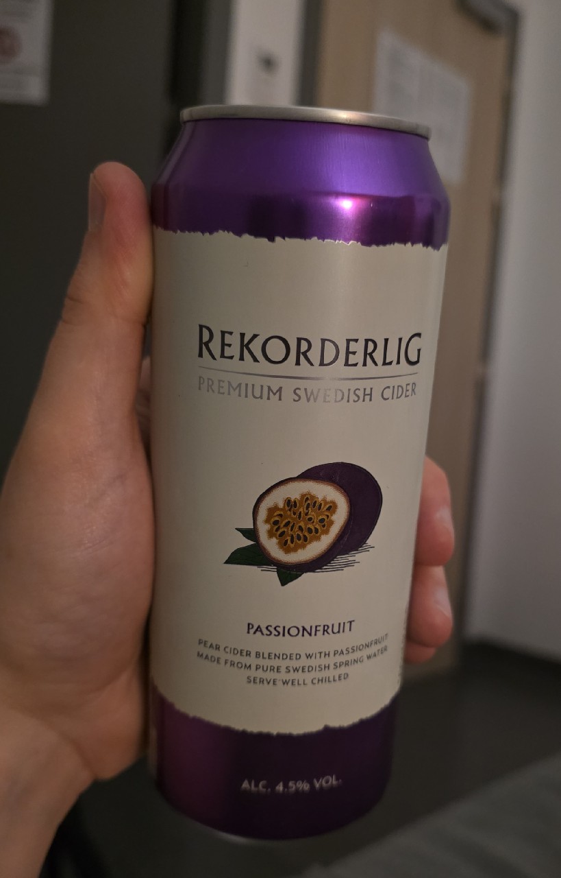 Rekorderlig Passionfruit / Passionsfrukt, Sweden