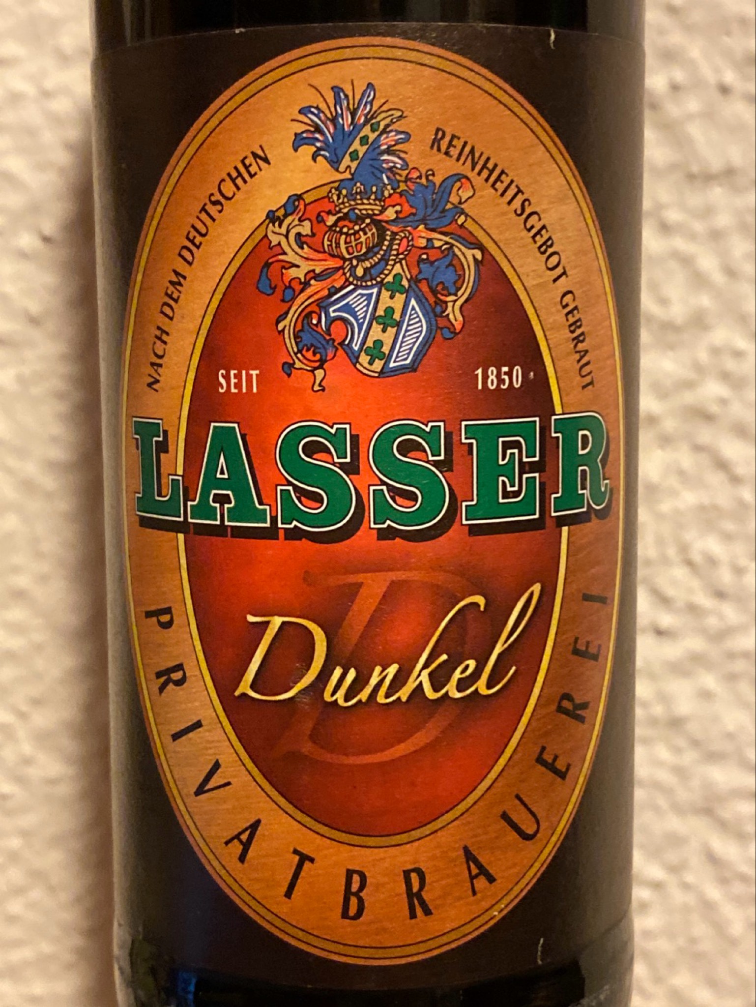 Lasser Dunkel, Privatbrauerei Lasser