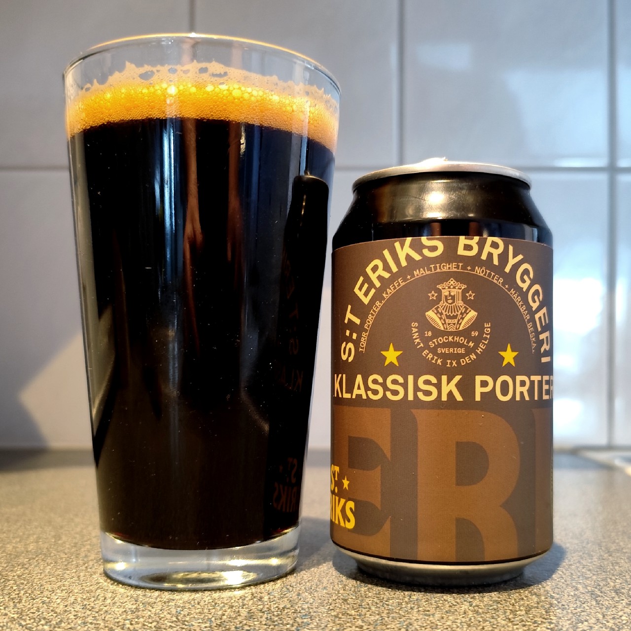 S:t Eriks Klassisk Porter KP, Sweden