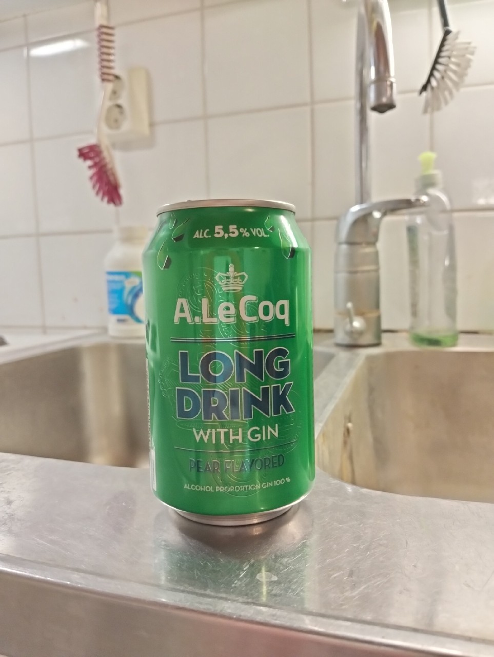 A.Le Coq GIN Pear Long Drink, Estonia