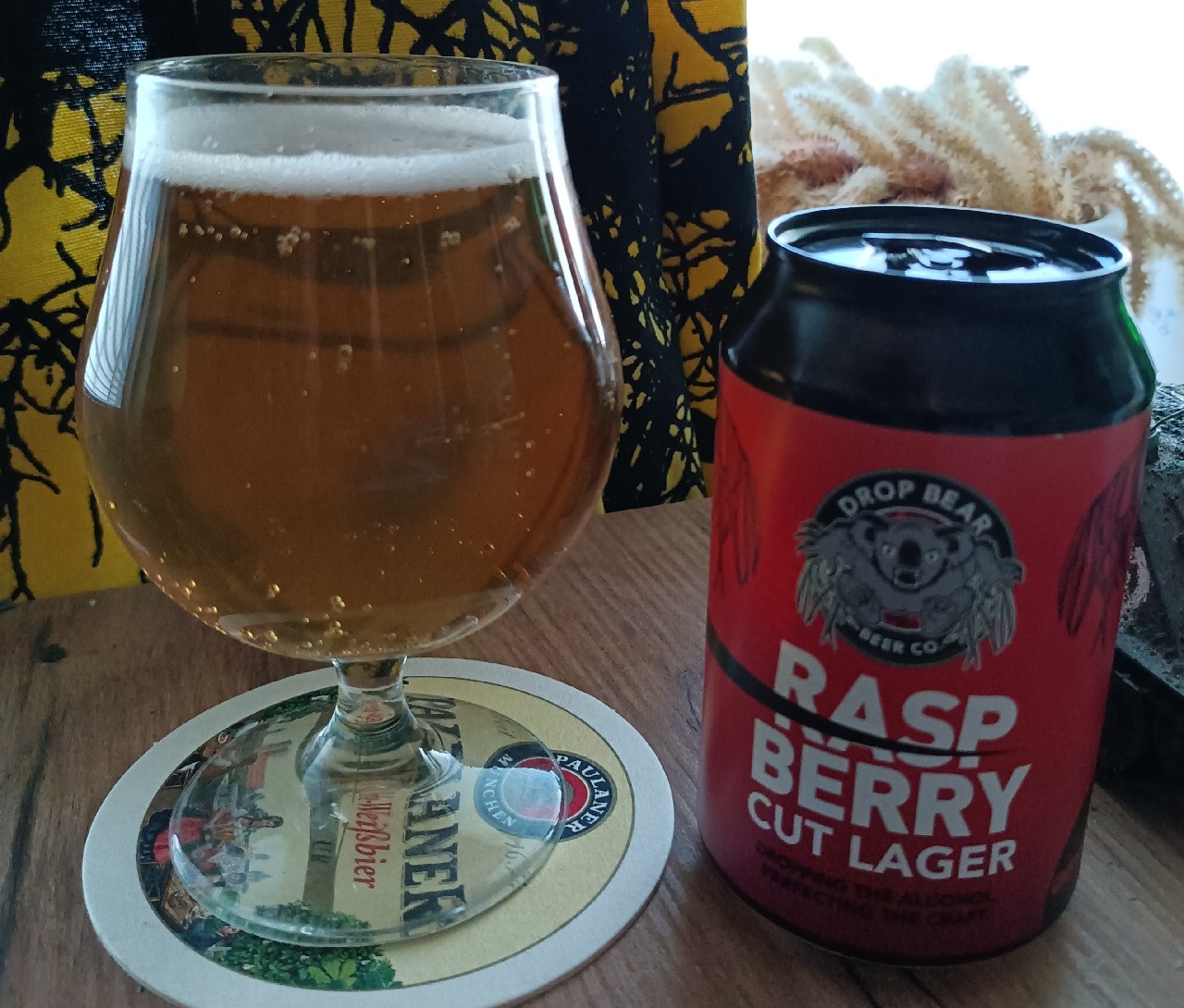 raspberry cut lager, Drop Bear Beer Co.
