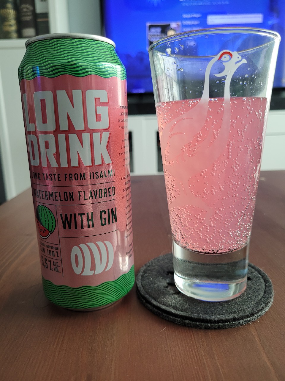 OLVI Long Drink Watermelon, Finland