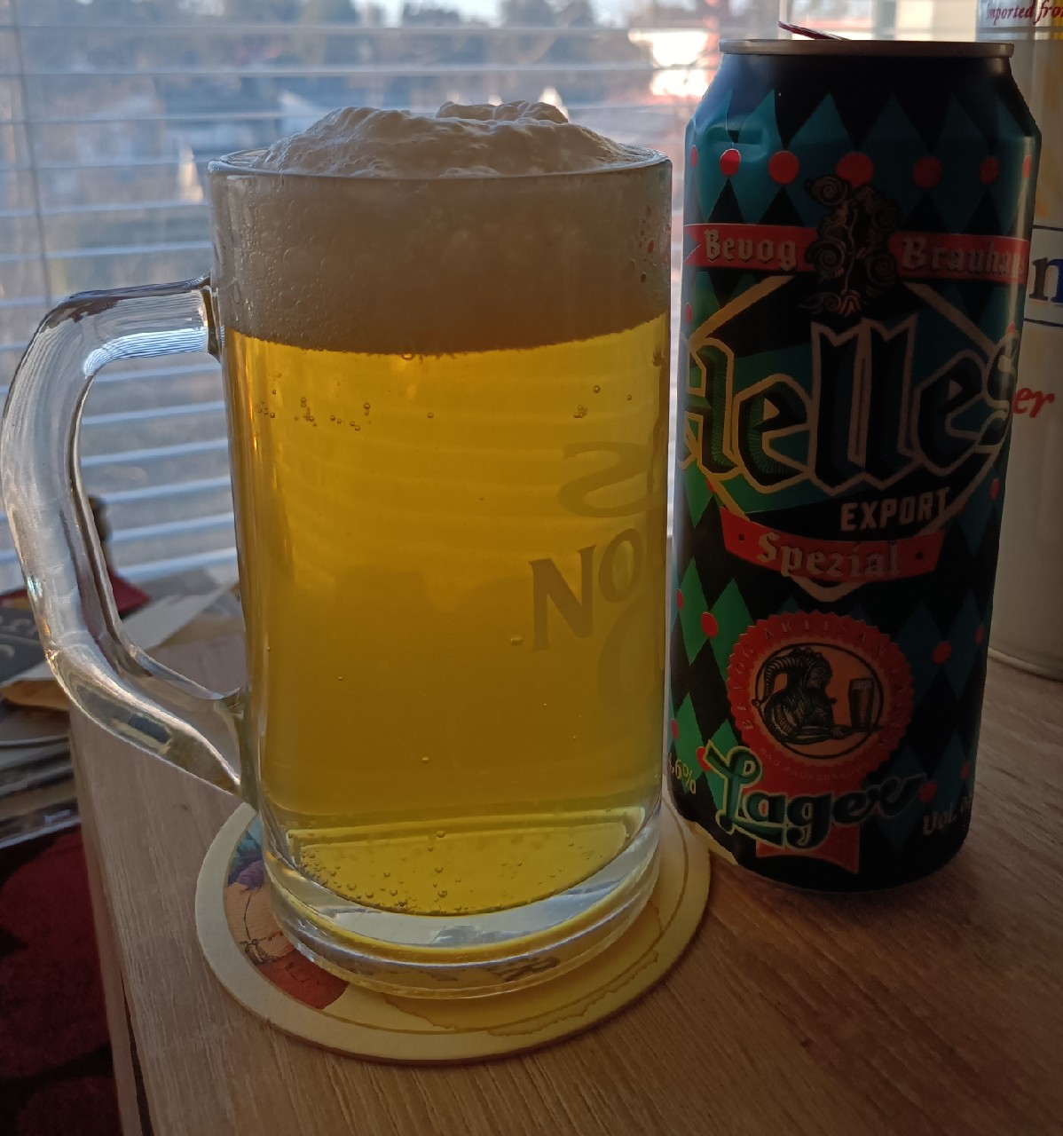 Helles Export Spezial, Brauhaus Bevog