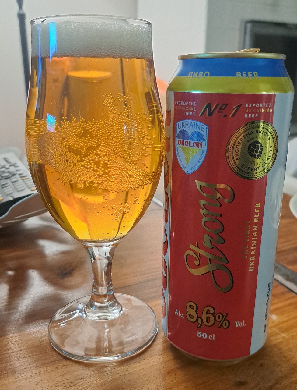 Obolon Strong / Оболонь Мiцне 8.6%, Obolon / Оболонь