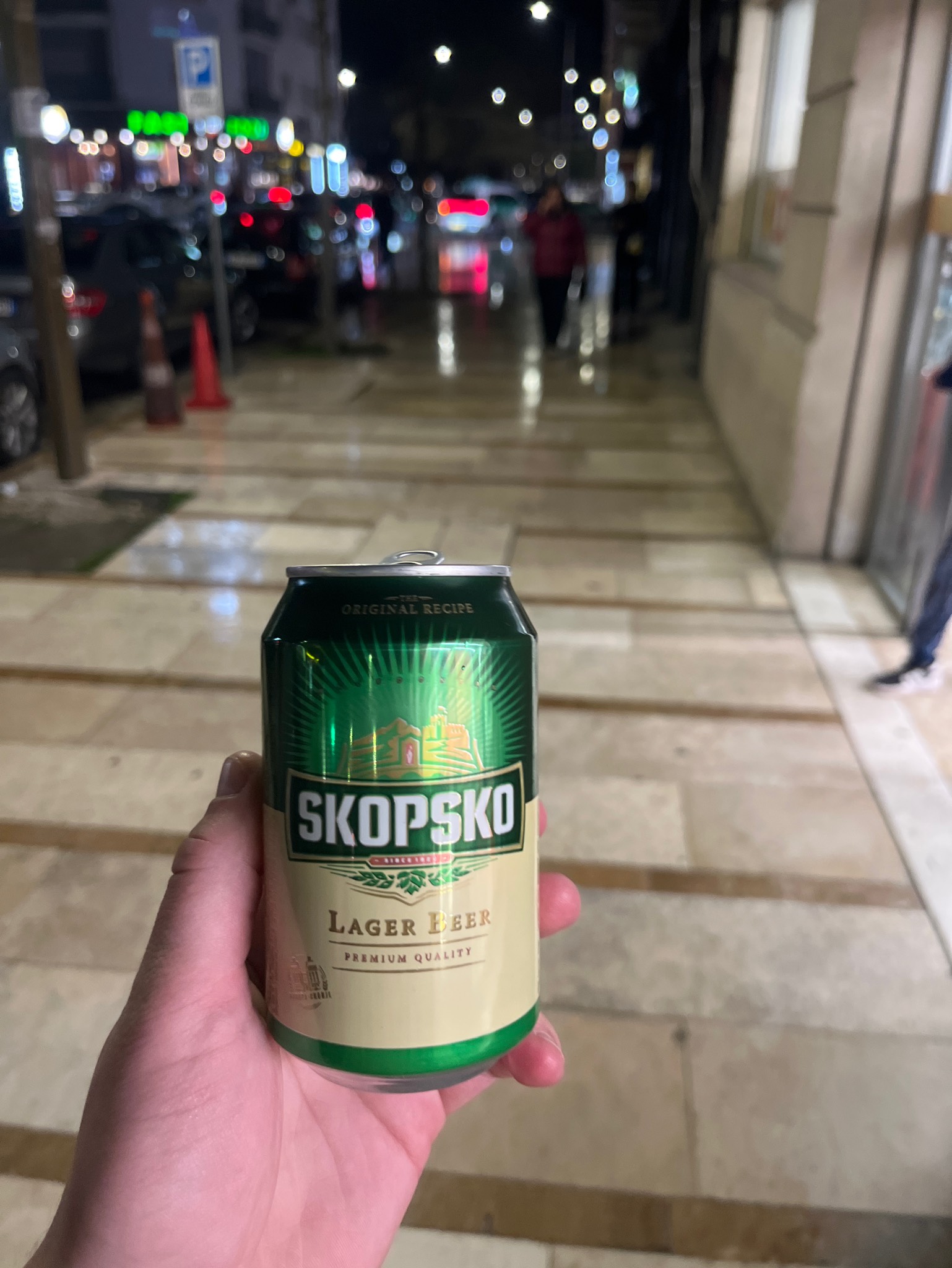 Skopsko Lager Beer / Skopsko Svetlo Pivo / Скопско Cветло Пиво, North Macedonia