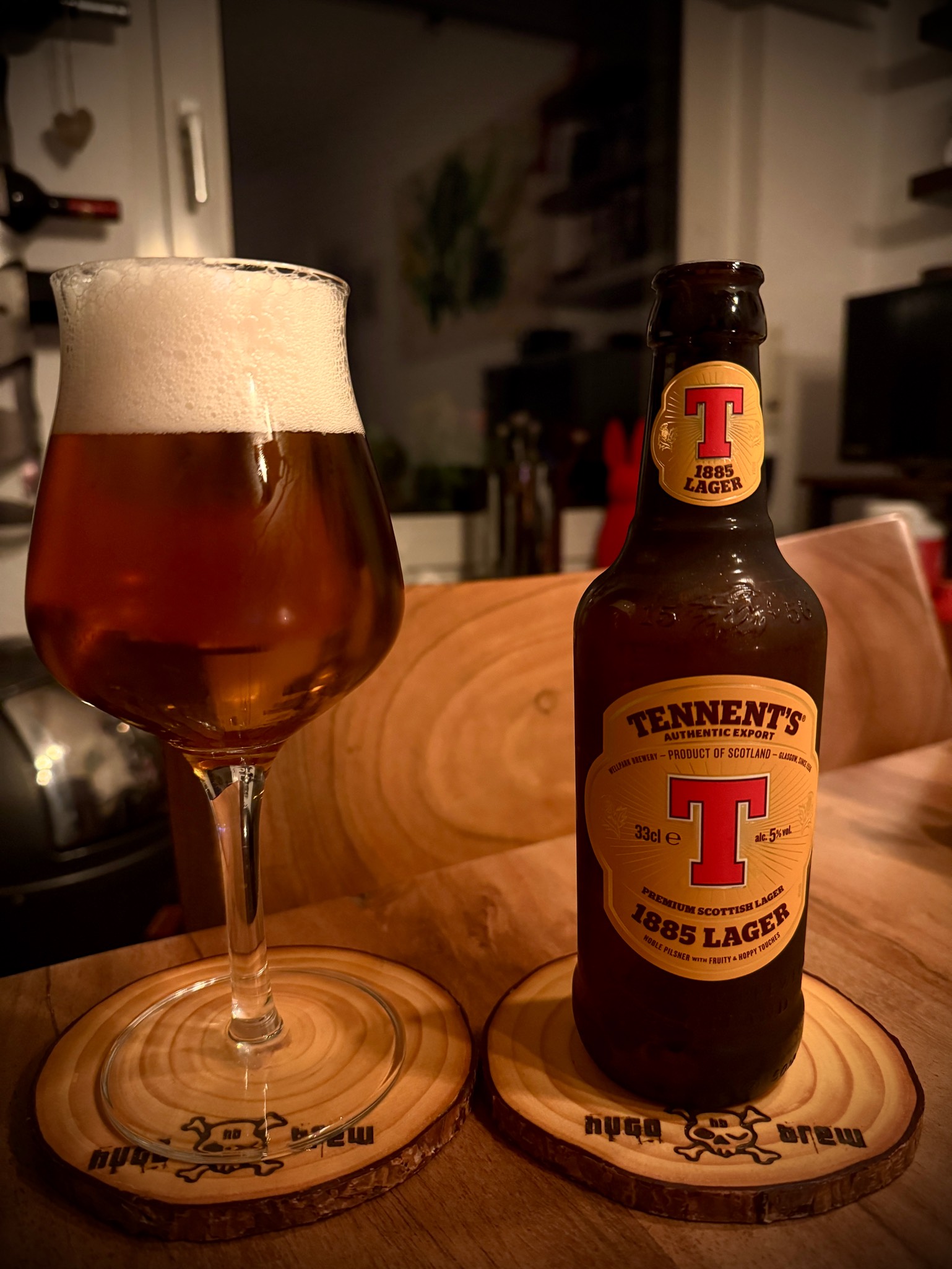 Tennent's 1885 Lager, Scotland