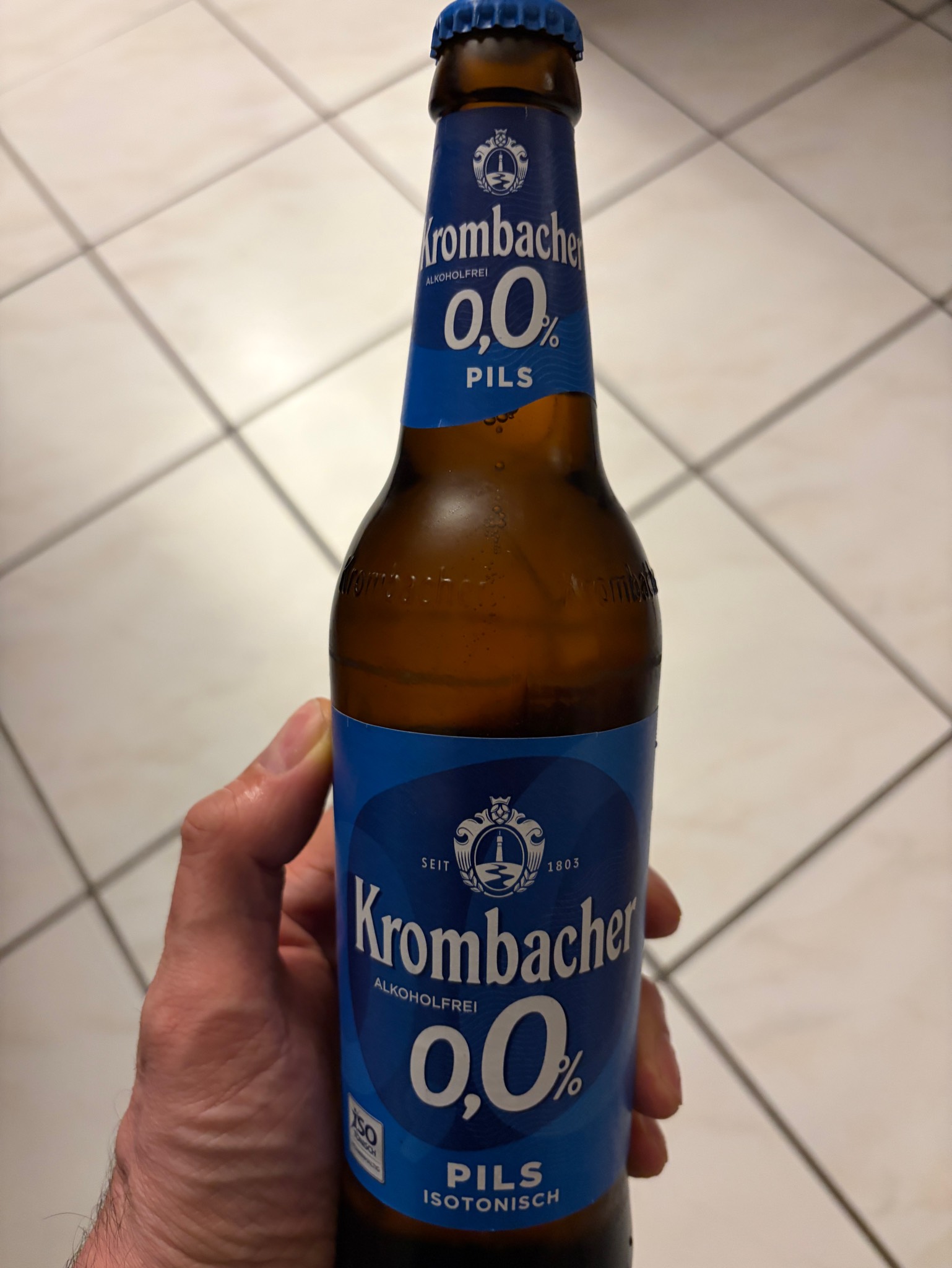 Krombacher Pils Alkoholfrei, Krombacher Brauerei