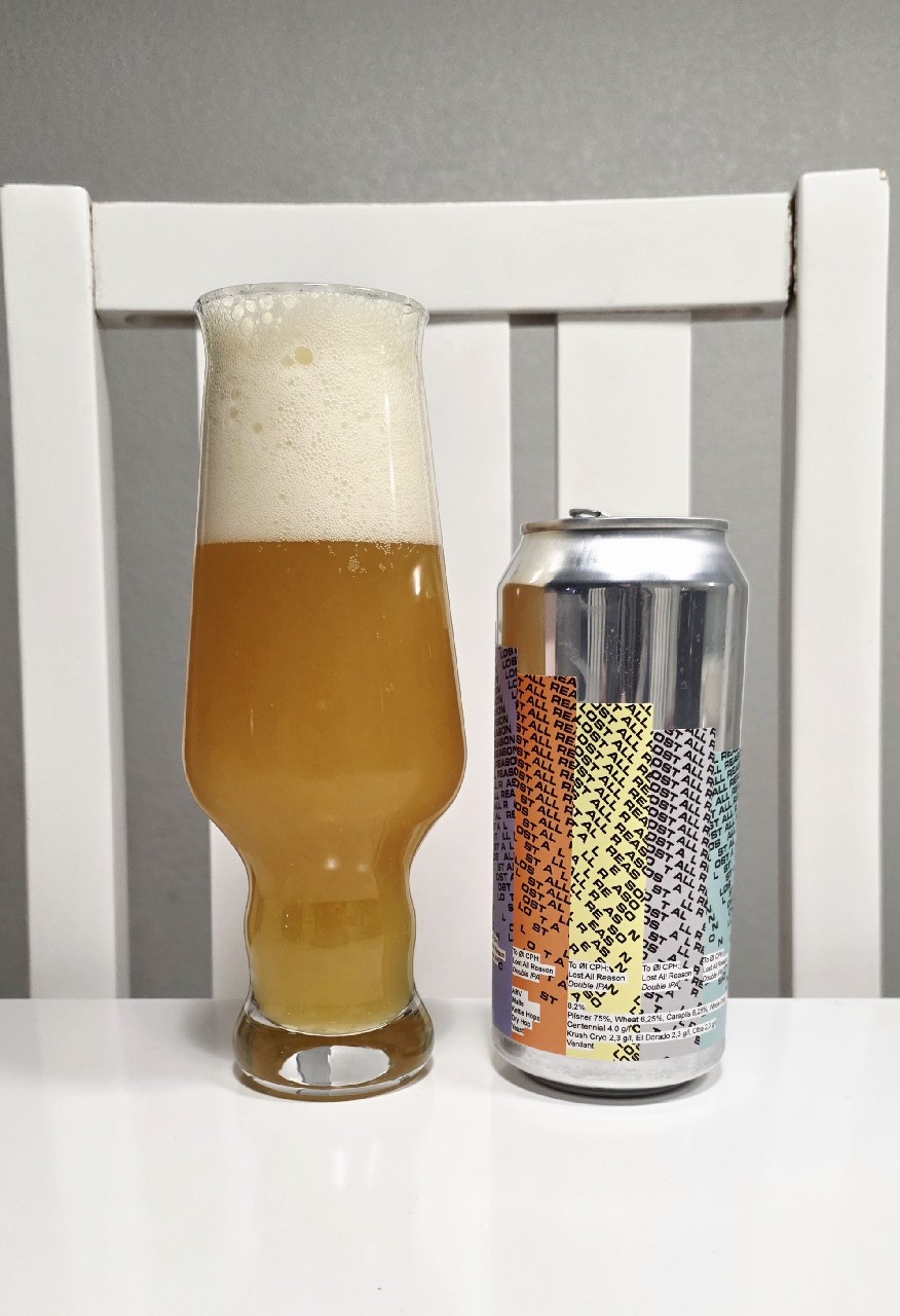CPH Lost All Reason Double IPA, Denmark