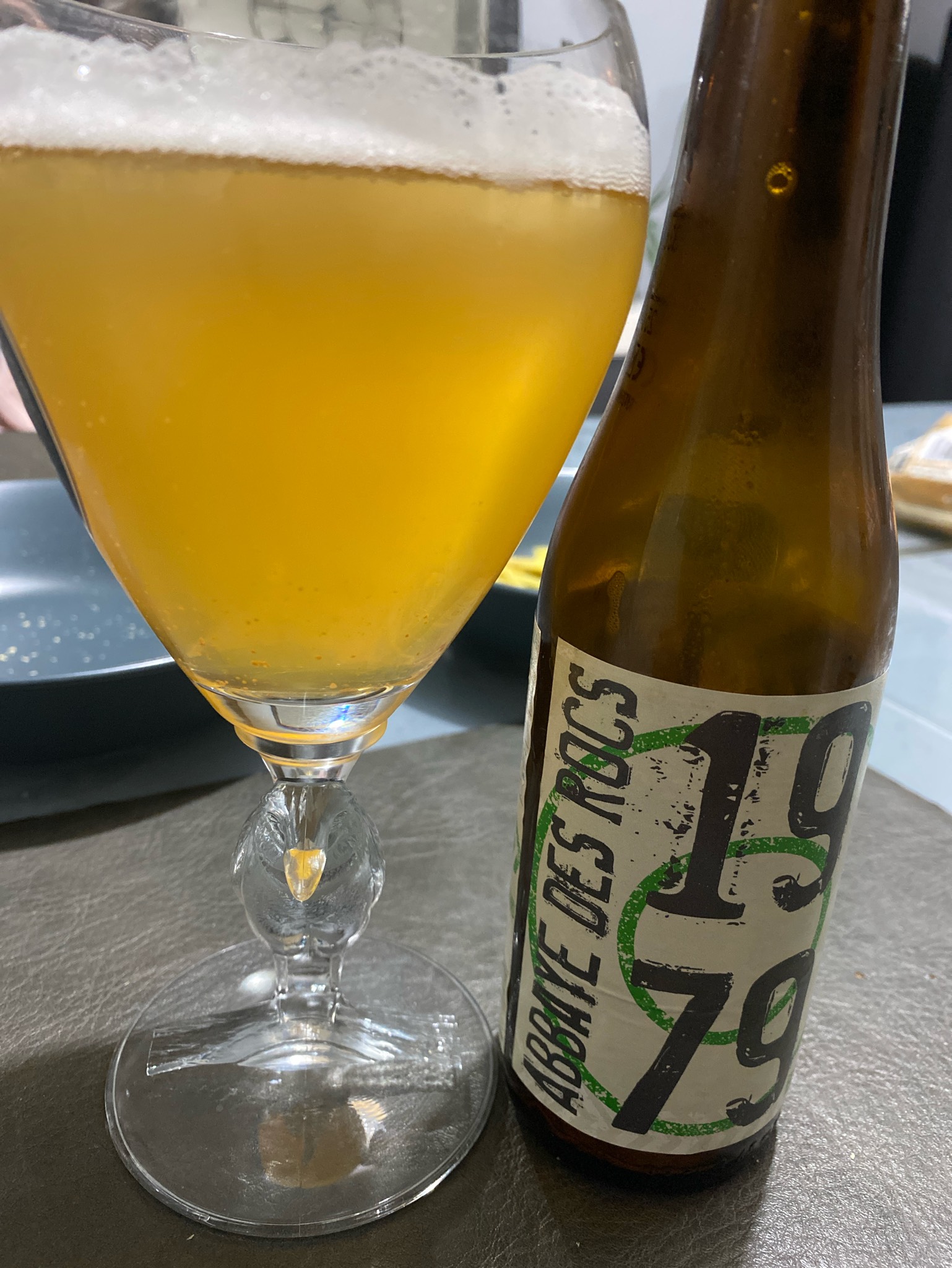 1979 Blonde, Brasserie de L'Abbaye des Rocs