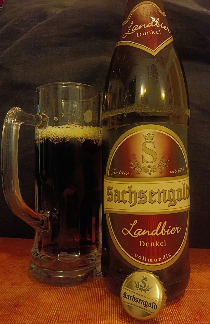 Sachsengold Landbier Dunkel, Mauritus Brauerei Zwickau