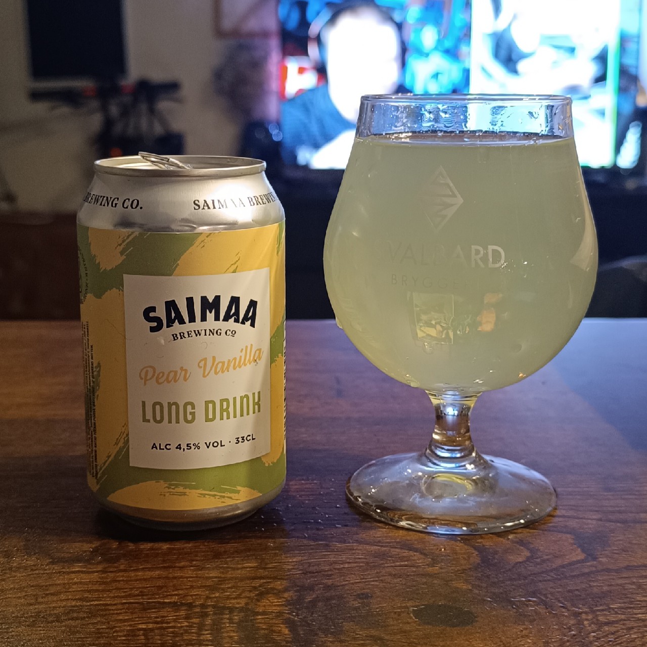 Saimaa Long Drink Pear Vanilla, Finland
