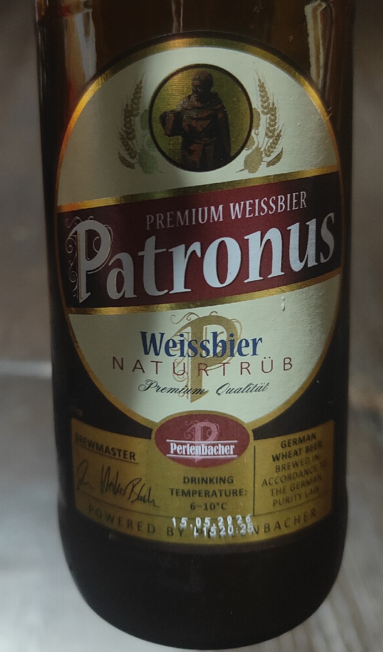 Patronus Weißbier-Radler alkoholfrei Zitrone, Privatbrauerei Eichbaum