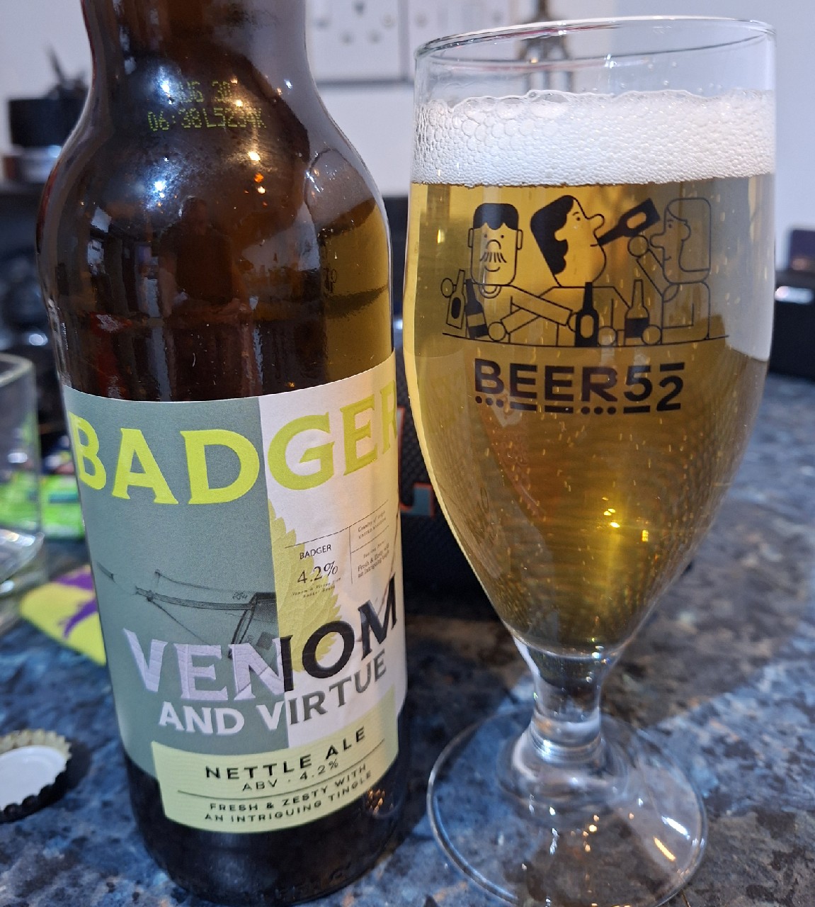 Venom and Virtue, Badger Brewery (Hall & Woodhouse)