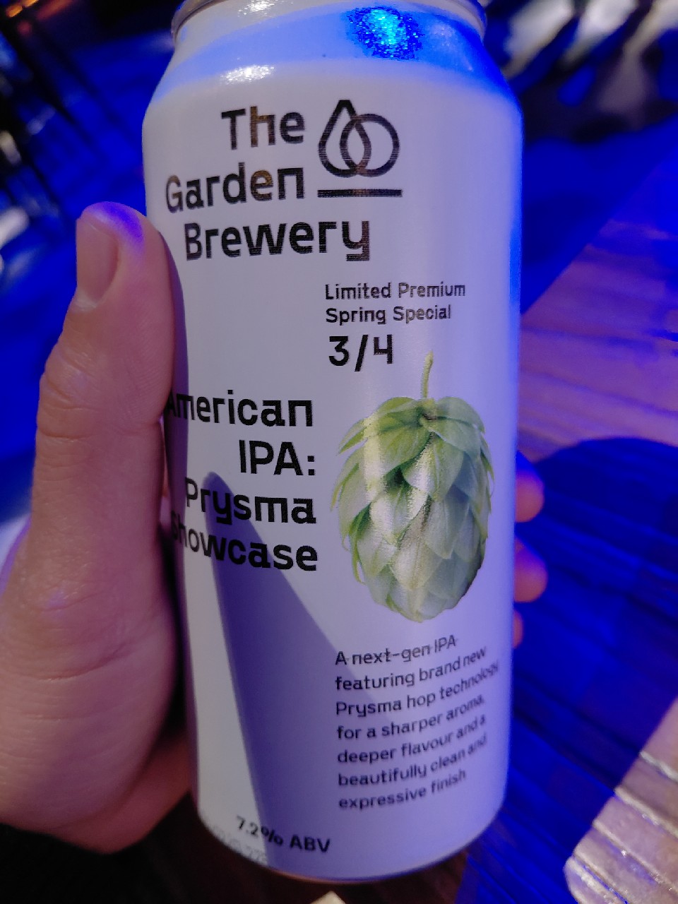 Limited Premium Spring Special 3/4 American IPA: Prysma Showcase, The Garden Brewery