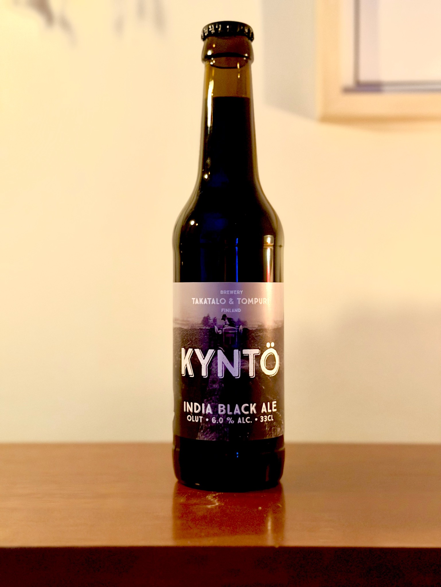 Kyntö India Black Ale, Takatalo & Tompuri Brewery