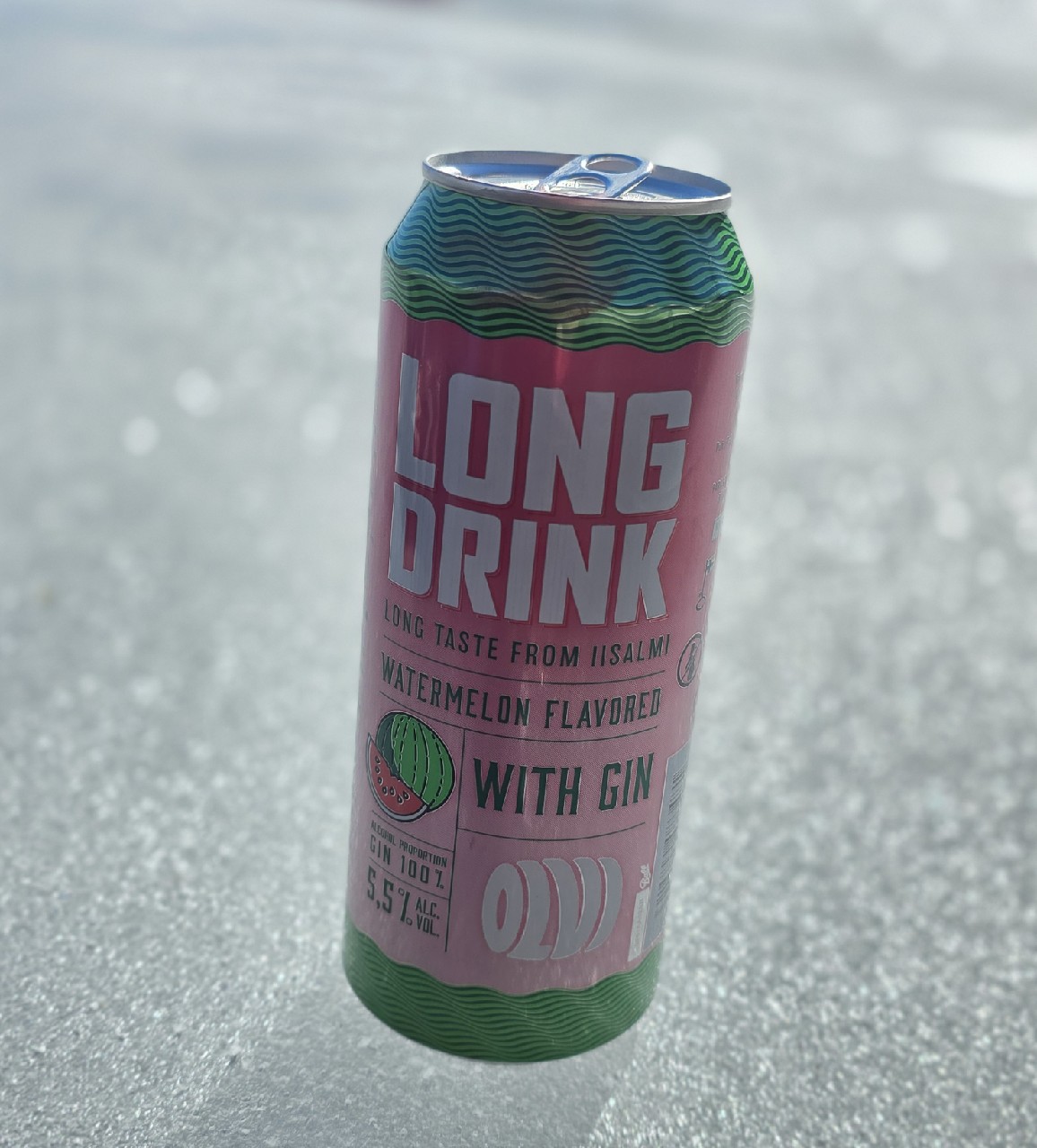 OLVI Long Drink Watermelon, Finland