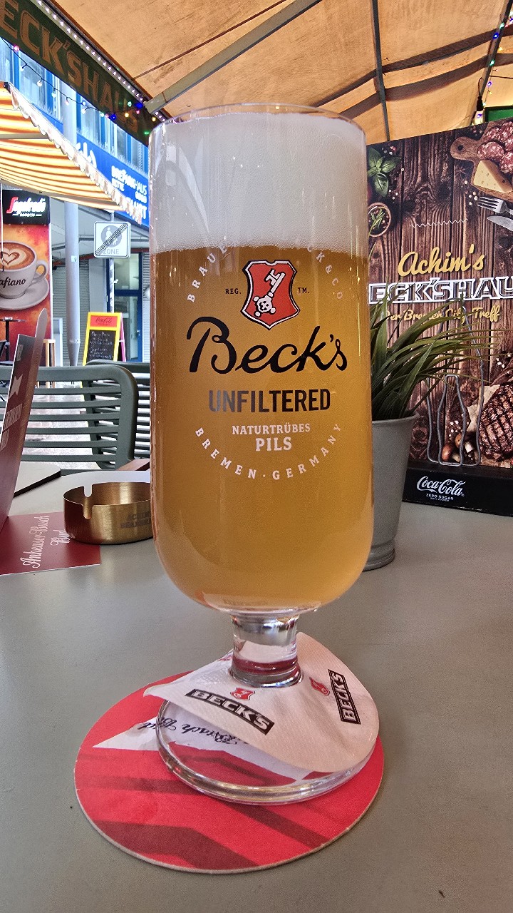 Beck's Unfiltered, Brauerei Beck & Co. / Becks (A-B InBev)