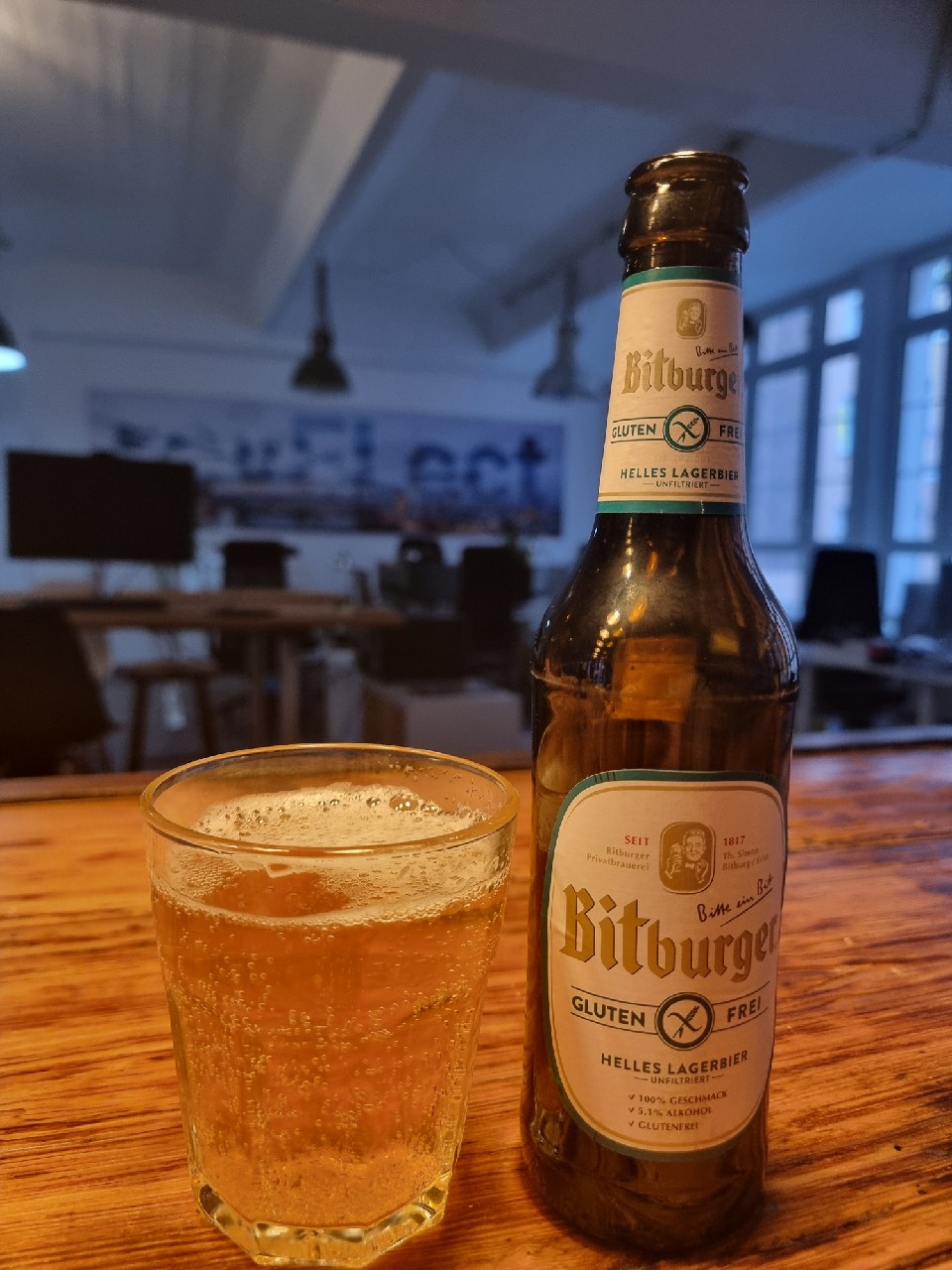 Bitburger Helles Lagerbier Glutenfrei, Germany