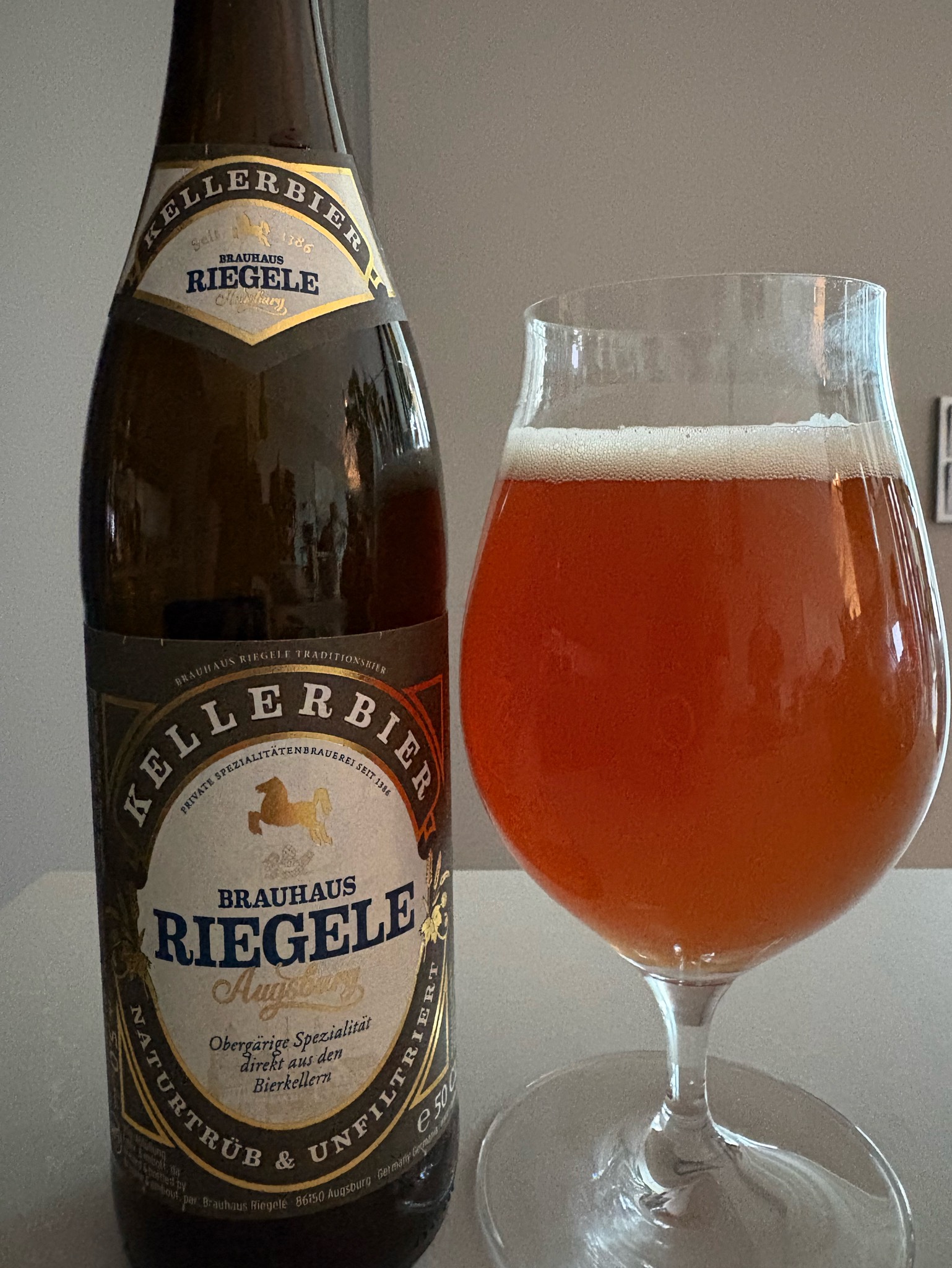 Riegele Kellerbier, Germany