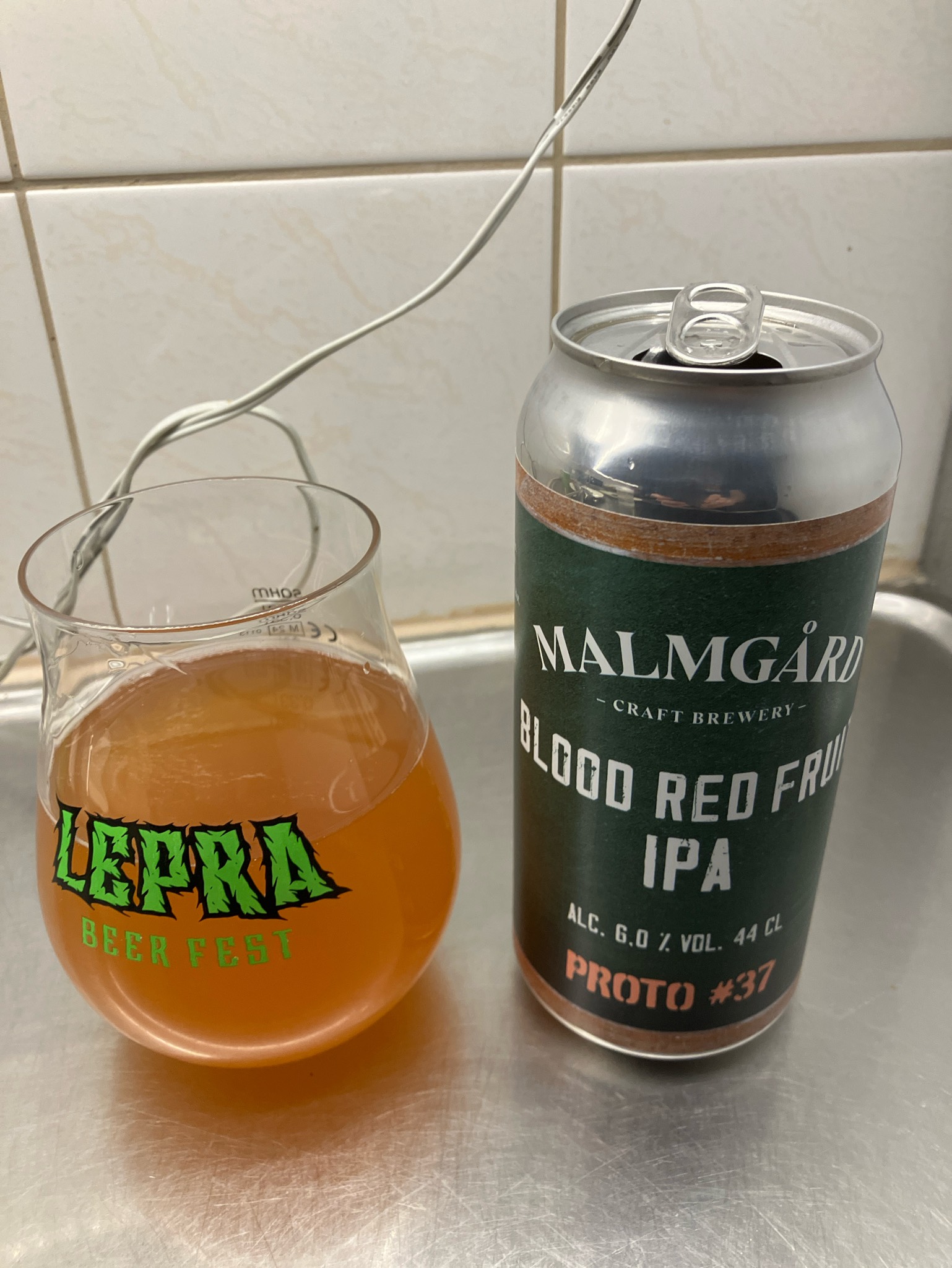 Proto #37 Blood Red Fruit IPA, Finland