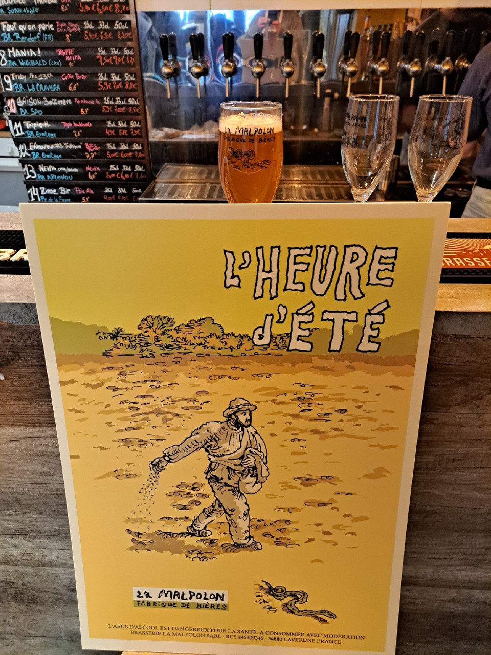 L'Heure d'Été, Brasserie La Malpolon
