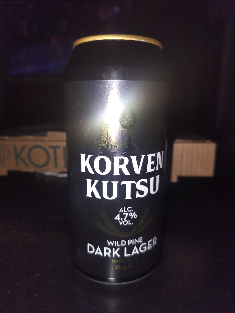 Korven Kutsu Dark Lager, Finland