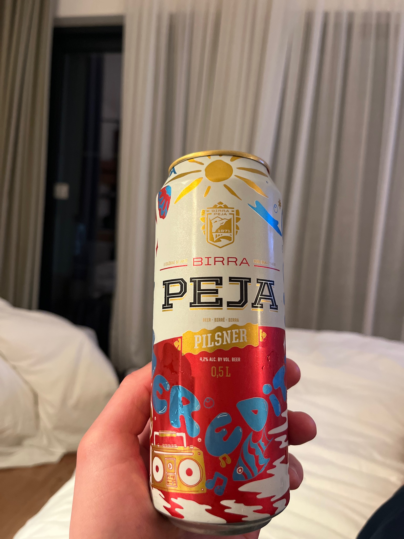 Birra Peja Pilsner, Kosovo