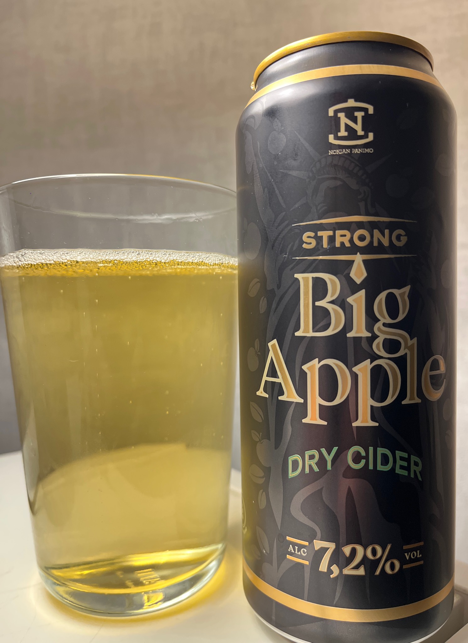 Big Apple Strong Dry Cider 7,2%, Finland