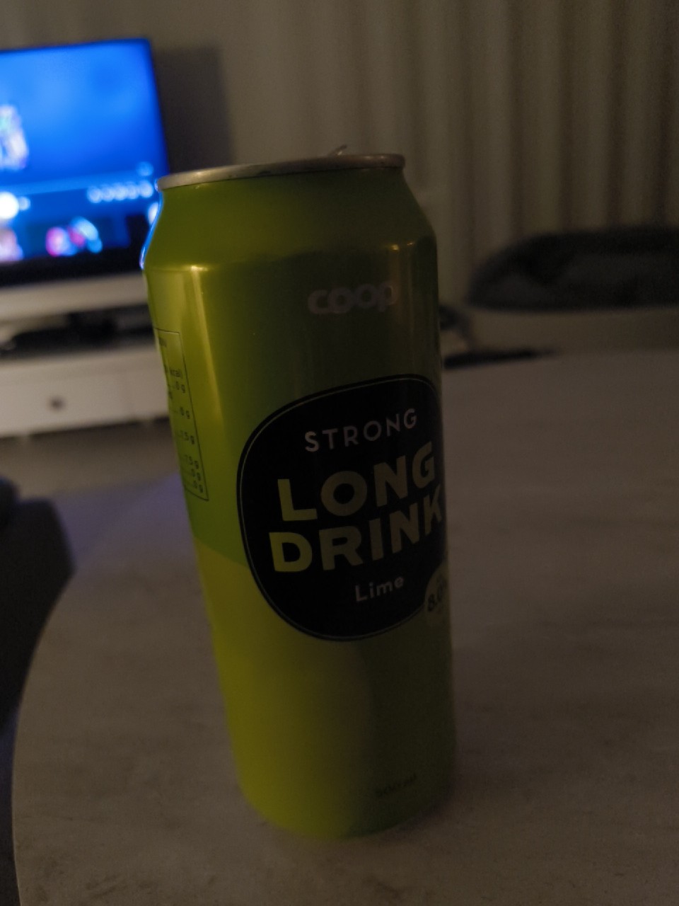 Coop Strong Long Drink Lime, Finland