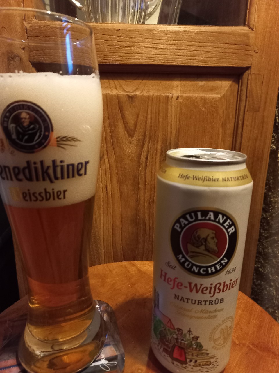 Paulaner Hefe-Weißbier Naturtrüb / Weissbier / Hefe-Weizen, Paulaner Brauerei