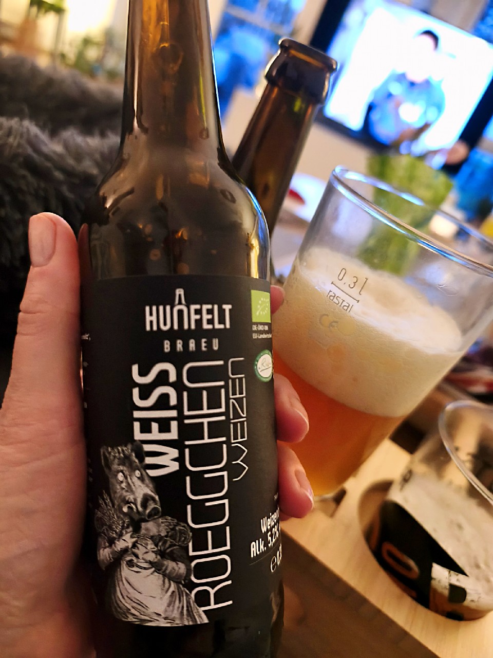 Weissroeggchen Weizen, Hunfelt Braeu