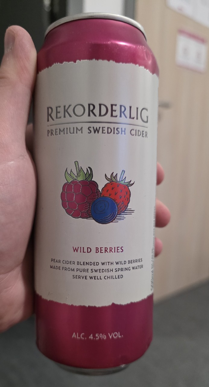 Rekorderlig Wild Berries / Skogsbär, Åbro Bryggeri